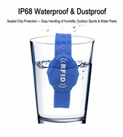 Pulsera de Silicona RFID NFC con Logotipo Personalizado, 13.56MHz, Impermeable, para Eventos, Venta al Por Mayor, MOQ Bajo de 100 Piezas, Diseño de Maqueta Gratuito