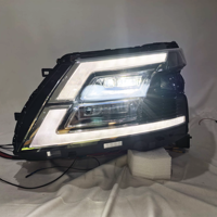 Nouvel ensemble de phares à LED avec feux de jour et clignotants pour Nissan Patrol Y62 2020 2021 2022 2023
