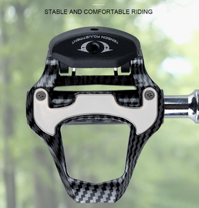 ZOYOSPORTS ultraléger cyclisme vélo de route roulements en Fiber de <span class=keywords><strong>carbone</strong></span> pédale de vélo autobloquant SPD-SL pièces de vélo - Product Image 2