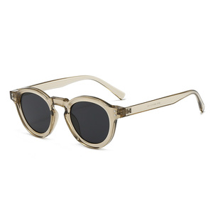 Round Tortoise Shell <b>Sunglasses</b> Full Rim UV400 <b>Retro</b> Style Lightweight Casual Unisex Adult Fashion Frames - Product Image 2