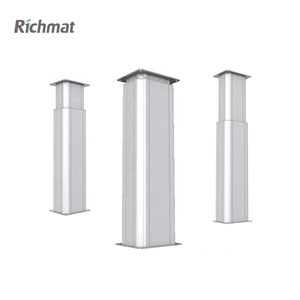 4000N colonna di sollevamento elettrica 12v 24v telaio da scrivania a 3 stadi per tavolo da ufficio - Product Image 1