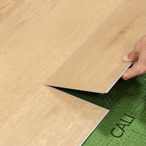 Kayu unik terlihat klik kunci mewah Spc vinil papan lantai tahan air antiselip tahan air 4mm 6mm 8mm Spc klik lantai Ixpe - Product Image 3