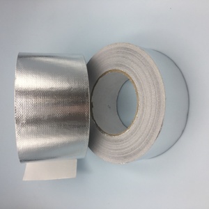 Nastro impermeabile in alluminio HVAC per condotto argento in fibra di vetro rinforzato 5*5 - Product Image 3