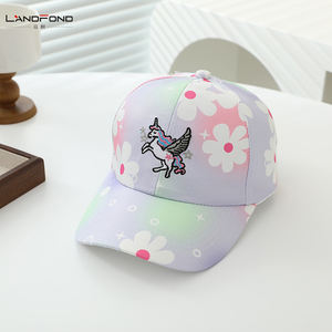 Landfond Broderie <span class=keywords><strong>Licorne</strong></span> Enfants Casquette de Baseball pour Filles Paillettes <span class=keywords><strong>Licorne</strong></span> Thème Casquette de Baseball - Product Image 3