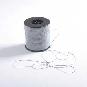 100% poliestere su misura di colore doppio lato di filati per cucire riflettente filo da ricamo per il lavoro a maglia