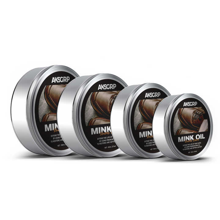 Aksgrp 30ml Leather Shoes Polish Cream Mink Oil For Leather Buy Shoe