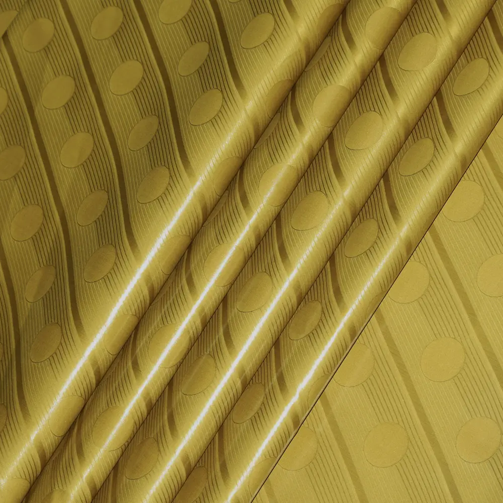 Bronze Color 160cm Width 100% Long Staple Cotton Keep Shiney Austria Quality Super Technology Bazin Riche Textile Shadda