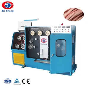 Jiacheng 24 Dies High Output Fine Electric Copper Wire Cable Making Manufacturing Drawing Making Equipment Machine