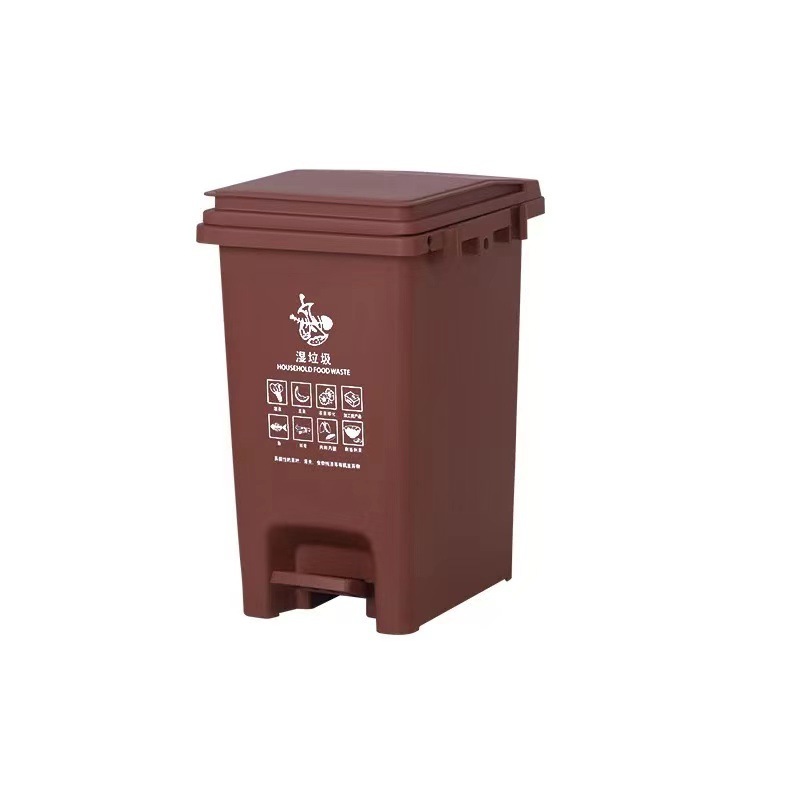 Déchets mous bruns