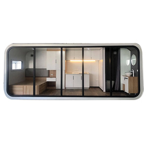 Offre Spéciale : Maison Conteneur Modulaire Préfabriquée en Acier Étanche, Cabine <span class=keywords><strong>de</strong></span> Bureau pour Terres Inutilisées - Product Image 6