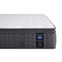 Hochwertige Komfortable Gel-Memory-Foam-Matratze Taschenfederkern Geräuscharm Wirbelsäulenunterstützend und Formgebend Orthopädische Matratze