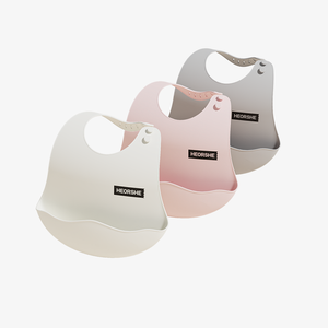 HEORSHE-Baberos de silicona <span class=keywords><strong>para</strong></span> bebés, venta al por mayor de China - Product Image 2