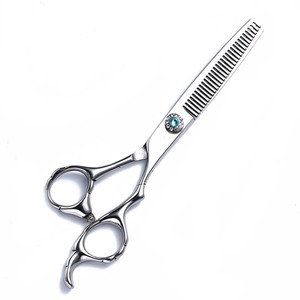 Professional Thinning Shears 6CR Stainless Steel 28 Teeth Hairdresser Scissors Medium Handle Flat Shears Regular Thinning Shears - Product Image 3