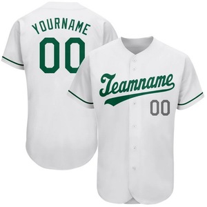 Ensemble de maillots de baseball personnalisés pour équipe, impression numérique, respirant, taille plus, polyester/coton, vêtements de sport unisexe, uniforme de club - Product Image 2