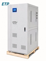 Régulateur de tension automatique triphasé AC 250KVA 380V 220V haute puissance SBW avec écran LCD pour usage industriel