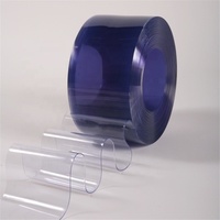 Rideau de porte en PVC souple et transparent en plastique, coupe-vent, pour le commerce et la maison.