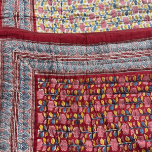 Dernière tendance Design indien coton Vintage Patchwork bohème jeter couverture couvre-lit Kantha couette literie couvre-lit Gudri - Product Image 1