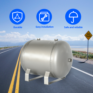 فرصة جيدة من المصنع مخصصة خزان تخزين الغاز الأفقي المصنفر من الفولاذ المقاوم للصدأ 5-30 لتر يمكن أن يجلب لك الحظ - Product Image 6