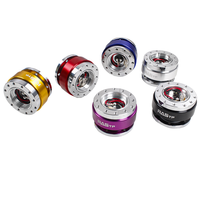 Kit d'adaptateur de moyeu de volant Grand PC-ST66 en aluminium universel à 6 trous à dégagement rapide