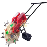 Machine manuelle de planteur de semoir de jardin de Hand-Push pour le soja de coton de maïs d'arachide de soja