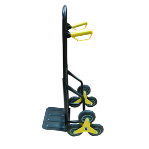 तियानहाईडा हेवी ड्यूटी क्षमता स्टील एल्यूमीनियम मिश्र धातु 2-इन-1 फोल्डेबल कन्वर्टिबल प्लेटफार्म ट्रक हैंड ट्रक ट्रॉली - Product Image 2