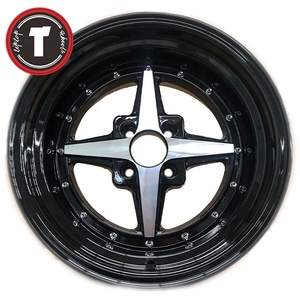 Rines de Aleación de 15 Pulgadas 15x9 para Automóvil, 4x100-114.3, ET 0-5 con Estándar de Calidad <span class=keywords><strong>VIA</strong></span> JWL para Piezas de Automóviles de Pasajeros - Product Image 1