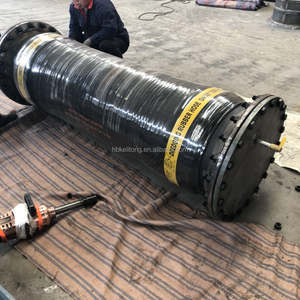 Tuyau de boue d'aspiration d'eau en caoutchouc de dragage marin flexible résistant à l'usure de grand diamètre traitement de coupe personnalisé disponible - Product Image 3