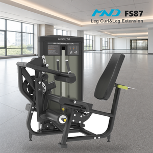 Machine 2-en-1 pour flexions et extensions des jambes MND FS87 – Design moderne pour salle de sport à domicile et entraînement des jambes des jeunes - Product Image 1