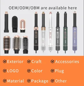 Planchas de cabello professionnel personnalisé sèche-cheveux rond brosse sèche-cheveux sèche-cheveux - Product Image 3