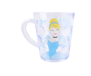 Ensemble de vaisselle transparente <span class=keywords><strong>Disney</strong></span> <span class=keywords><strong>Dumbo</strong></span> & Cendrillon pour enfants, tasses en cristal pour boire de l'eau et du jus, tasses amusantes pour enfants - Product Image 5