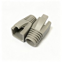 Protector de Cable RJ45 con Alivio de Tensión y Protección Antiflexión de PVC, Funda Protectora de Goma para Conector Modular (Disponible en Varios Colores)