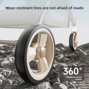 Trọng lượng nhẹ có thể gập lại Xe đẩy em bé du lịch thân thiện với chuyển đổi ngả túi xe đẩy với ô tính năng - Product Image 3