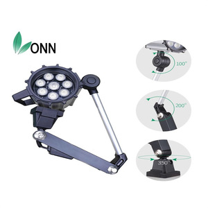 ONN M2LED long-arm CNC machine tool <b>work</b> <b>light</b>, milling machine waterproof equipment lighting <b>light</b> with two bendable joints. - Product Image 2
