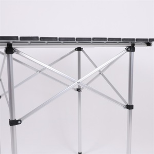 Mạnh mẽ nhôm ngoài trời gấp bảng tuyệt vời cho cắm trại tailgating nướng săn bắn ghế 4 cho sân ăn - Product Image 4