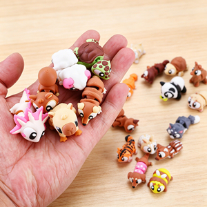 Vashine Juguetes Divertidos Impresos en 3D para Niños, Colección de Animales de Cristal Flexibles, Animales Impresos en 3D de PLA, Juguetes de Modelos de Plástico - Product Image 2