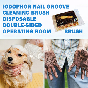 Surgical <strong>Hand</strong> Washing <strong>Brush</strong> Plastic <strong>Hand</strong> <strong>Brush</strong> with Liquid or Without Liquid - Product Image 6