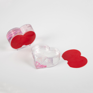 Globos de Nieve Promocionales al por Mayor con Inserto para Foto, con Forma de Corazón y Brillantina - Product Image 3