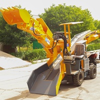 Chargeur de terrasse ZWY-40 avec châssis à déviation rapide pour les opérations de minage du charbon, le forage de tunnels et la manutention de minerai