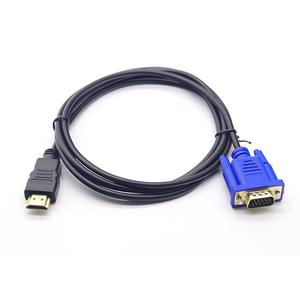 สายแปลง <span class=keywords><strong>HDMI</strong></span> เป็น <span class=keywords><strong>VGA</strong></span> ชุบทอง <span class=keywords><strong>ราคา</strong></span>โรงงาน ความยาว 1.5 เมตร สำหรับคอมพิวเตอร์ จอภาพ โปรเจคเตอร์ <span class=keywords><strong>HDMI</strong></span> - Product Image 4