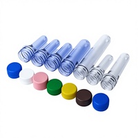 Moule d'injection multi-cavités à valve de 3 millions de cycles pour préformes PET en acier S136 P20, pour bouteilles d'eau, de boissons et d'huile, 12g-750g