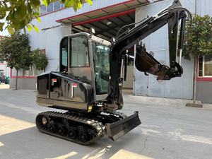 Miniexcavadora hidráulica sobre orugas TOHO de 2,5 toneladas con accesorios - Product Image 2
