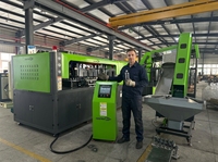 Machine de soufflage de bouteilles en PET entièrement automatique à 6 cavités avec servomoteur, équipement de fabrication de bouteilles en plastique, souffleuse