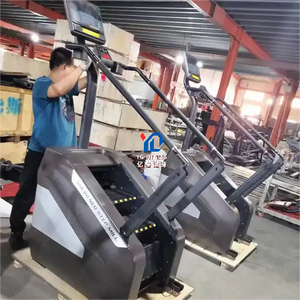 เครื่องออกกำลังกายแบบปีนบันได YG Fitness รุ่น YG-C009 สำหรับใช้งานหนัก (แบบคีย์บอร์ด) เครื่องปีนบันไดเชิงพาณิชย์ เครื่องคาร์ดิโอสำหรับออกกำลังกาย - Product Image 3