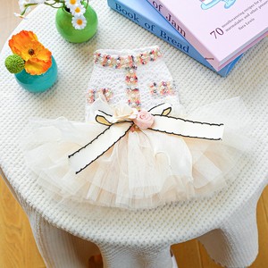 <span class=keywords><strong>Vestito</strong></span> per Cani, Abbigliamento per Animali Domestici, <span class=keywords><strong>Vestito</strong></span> Tutu Floreale 3D per Cani Piccoli e Cuccioli, Tutte le Stagioni - Product Image 5