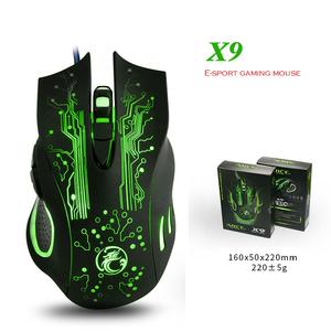 Le fabricant de souris USB IMICE X9 fournit une souris directement filaire, un jeu de <span class=keywords><strong>sport</strong></span> électronique <span class=keywords><strong>LOL</strong></span> DPI 2400 6 lumières LED clés - Product Image 5