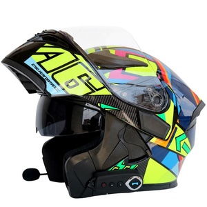 Casco <span class=keywords><strong>de</strong></span> Motocicleta Integral Inalámbrico <span class=keywords><strong>con</strong></span> <span class=keywords><strong>Intercomunicador</strong></span> Inteligente, Homologado por DOT, <span class=keywords><strong>con</strong></span> Doble Lente <span class=keywords><strong>de</strong></span> ABS y PC, Tallas M/L/XL/XXL, en Oferta - Product Image 4