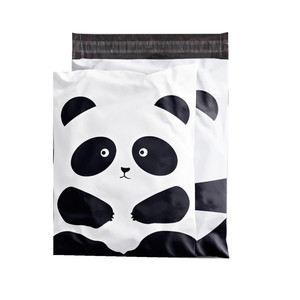Sacs en plastique personnalisés avec logo imprimé, colorés, pour l'emballage de vêtements, sacs d'expédition en polyéthylène couleur or rose personnalisés - Product Image 5