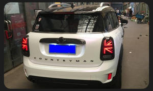 Pour BMW <span class=keywords><strong>Mini</strong></span> <span class=keywords><strong>COUNTRYMAN</strong></span> F60 2017-2020 Auto LED feu arrière assemblage drapeau Style mise à niveau 6500K <span class=keywords><strong>couleur</strong></span> 100W ampoule chaude voiture accessoires - Product Image 4
