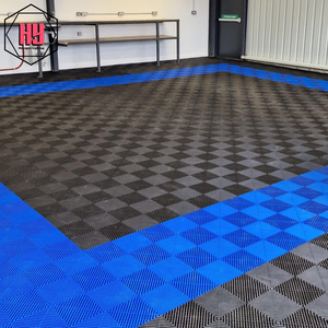 Grille d'épissure en plastique haute résistance Tapis de sol Résistant à l'usure Garage/Atelier/Entrepôt Carreaux à bas <span class=keywords><strong>prix</strong></span> - Product Image 6