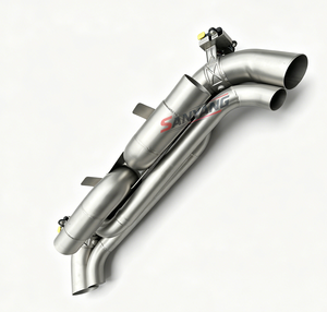 Sistema di Scarico Valvetronic per <span class=keywords><strong>Porsche</strong></span> 911 992 992.1 992.2 <span class=keywords><strong>Turbo</strong></span> <span class=keywords><strong>S</strong></span> Carrera <span class=keywords><strong>S</strong></span> Targa 3.0T 3.8T, Tubi di Scarico Catback per Tuning - Product Image 4